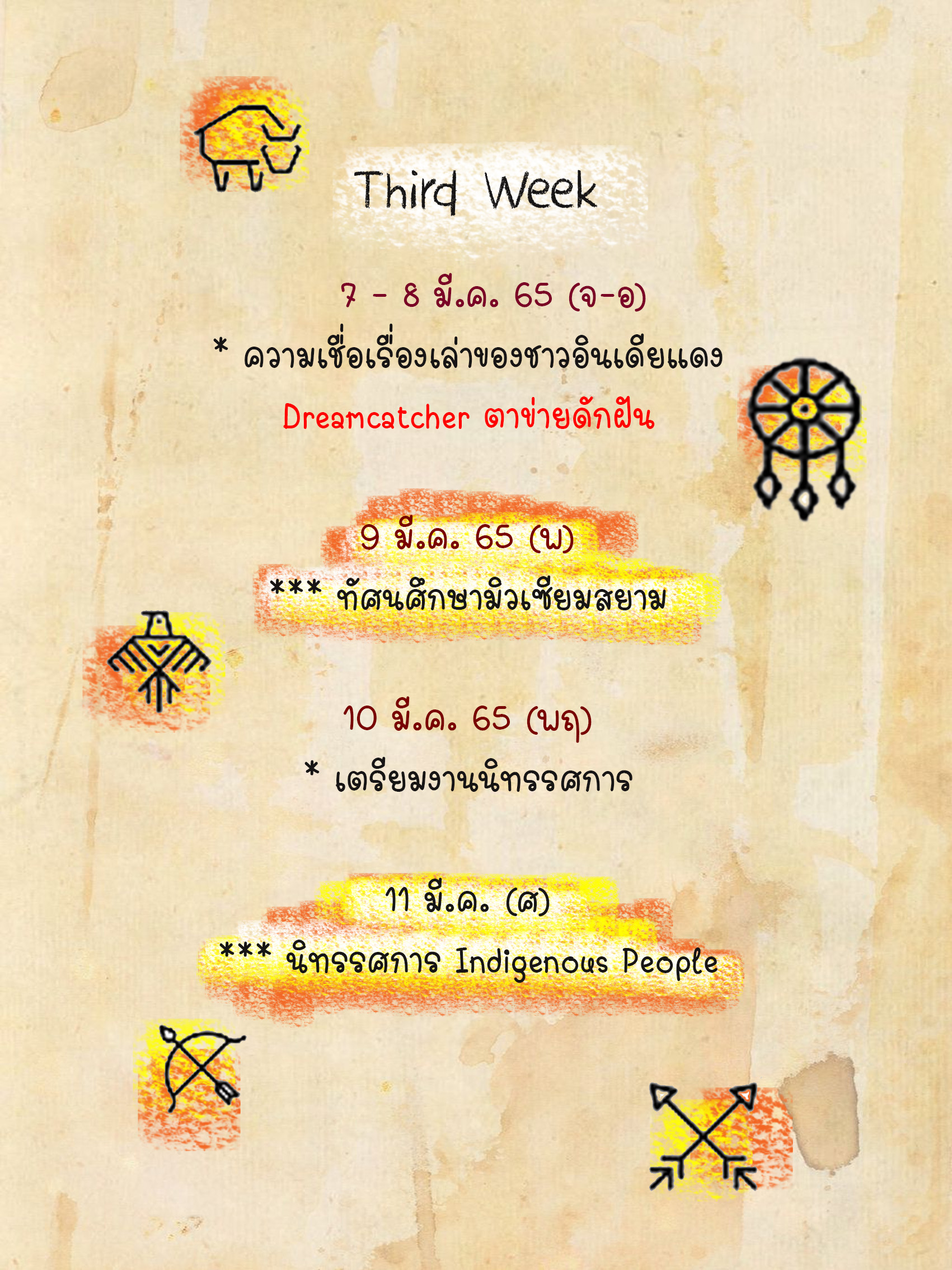 ตารางค่ายชนเผ่า 2